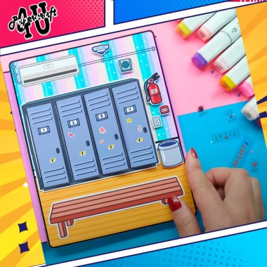 Đồ chơi Ngôi nhà Búp Bê Giấy DIY Toca Life World mẫu TA015 - Giá chỉ 131.160₫
