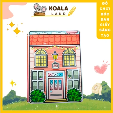 Đồ chơi ngôi nhà búp bê giấy DIY - Toca Life World mẫu TA046 Squishy Kuromi, giảm giá 15%