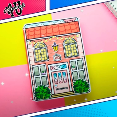 Đồ chơi ngôi nhà búp bê giấy DIY - Toca Life World mẫu TA046 Squishy Kuromi, giảm giá 15%