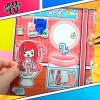 Đồ chơi ngôi nhà búp bê giấy DIY - Toca Life World mẫu TA046 Squishy Kuromi, giảm giá 15% 6