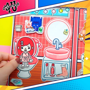 Đồ chơi ngôi nhà búp bê giấy DIY - Toca Life World mẫu TA046 Squishy Kuromi, giảm giá 15% 6 Đồ chơi ngôi nhà búp bê giấy DIY - Toca Life World mẫu TA046 Squishy Kuromi, giảm giá 15% 6