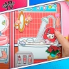Đồ chơi ngôi nhà búp bê giấy DIY - Toca Life World mẫu TA046 Squishy Kuromi, giảm giá 15% 7