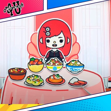 Đồ chơi ngôi nhà búp bê giấy DIY - Toca Life World mẫu TA046 Squishy Kuromi, giảm giá 15% 8 Đồ chơi ngôi nhà búp bê giấy DIY - Toca Life World mẫu TA046 Squishy Kuromi, giảm giá 15% 8