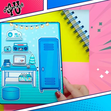 Đồ chơi ngôi nhà búp bê giấy DIY - Toca Life World mẫu TA19, giá ưu đãi 110k 5