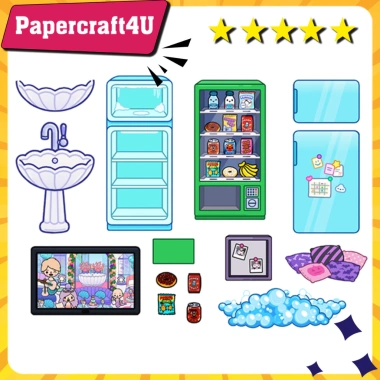 Đồ chơi Ngôi nhà Búp Bê Giấy DIY TOCA LIFE WORLD TA02 - Giá chỉ 100.000₫, giảm từ 121.000₫ 9 Đồ chơi Ngôi nhà Búp Bê Giấy DIY TOCA LIFE WORLD TA02 - Giá chỉ 100.000₫, giảm từ 121.000₫ 9