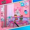Đồ chơi Ngôi nhà búp bê giấy DIY Toca Life World TA039 - Thủ công sáng tạo, lắp ráp nhanh 2