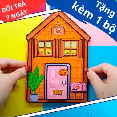 Đồ chơi ngôi nhà búp bê giấy DIY - TOCA Life World TA04, giảm giá 19% chỉ 131.650 VND 2