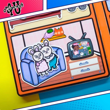Đồ chơi ngôi nhà búp bê giấy DIY - TOCA Life World TA04, giảm giá 19% chỉ 131.650 VND 5