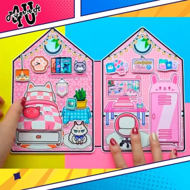 Đồ chơi ngôi nhà búp bê giấy DIY - TOCA LIFE WORLD TA052, giá ưu đãi 100k 2 Đồ chơi ngôi nhà búp bê giấy DIY - TOCA LIFE WORLD TA052, giá ưu đãi 100k 2