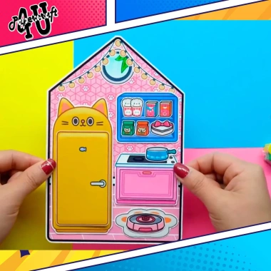 Đồ chơi ngôi nhà búp bê giấy DIY - TOCA LIFE WORLD TA052, giá ưu đãi 100k 3 Đồ chơi ngôi nhà búp bê giấy DIY - TOCA LIFE WORLD TA052, giá ưu đãi 100k 3
