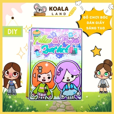 Đồ Chơi Ngôi Nhà Búp Bê Giấy DIY TOCA LIFE WORLD TA061 - Squishy Bé Gái 138.960₫