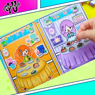 Đồ Chơi Ngôi Nhà Búp Bê Giấy DIY TOCA LIFE WORLD TA061 - Squishy Bé Gái 138.960₫