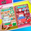 Đồ chơi ngôi nhà búp bê giấy DIY - TOCA LIFE WORLD TA96 Yellow Pink, 100.000 VND 7