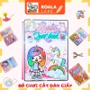 Đồ chơi Ngôi nhà Búp bê Giấy DIY Unicorn House Sách Im Lặng Cắt Thủ Công