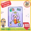 Đồ chơi Ngôi nhà Búp bê Giấy Mermaid House - Nhà Xinh xinh, Giá chỉ 76.000đ, Khuyến mãi giảm 19%