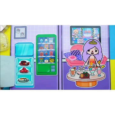 Đồ chơi Ngôi nhà Búp bê Giấy Mermaid House - Nhà Xinh xinh, Giá chỉ 76.000đ, Khuyến mãi giảm 19%
