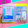 Đồ chơi ngôi nhà búp bê giấy Toca Life mẫu TA037 - Squishy bé gái, giá 132,660₫ 9