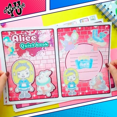 Đồ chơi Ngôi nhà Búp Bê Giấy Toca Life Mẫu TA26 Alice in Wonder - Giá 161.035₫ 3