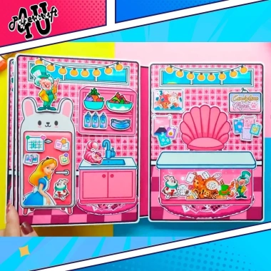 Đồ chơi Ngôi nhà Búp Bê Giấy Toca Life Mẫu TA26 Alice in Wonder - Giá 161.035₫ 6