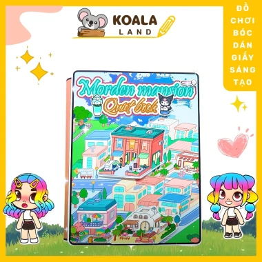 Đồ chơi ngôi nhà búp bê giấy TOCA LIFE WORLD TA041, squishy bé gái, giá 127.790₫