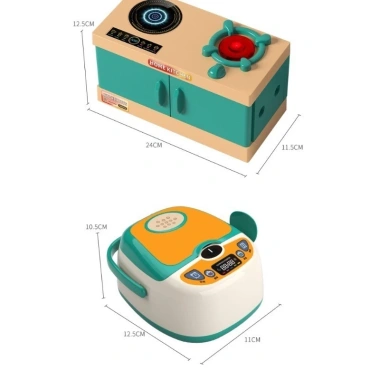 Đồ chơi nhà bếp mô phỏng nấu ăn 33/56/84 chiếc - Bộ puzzle mini giá ưu đãi 106.050 VND