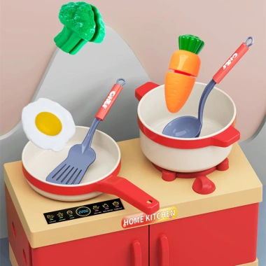 Đồ chơi nhà bếp mô phỏng nấu ăn 33/56/84 chiếc - Bộ puzzle mini giá ưu đãi 106.050 VND