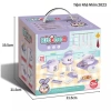 Đồ chơi nhà bếp Thỏ tím & Khủng long xanh nhựa ABS an toàn, bếp pin, bộ nấu ăn cho bé gái, bé trai - Giá 175.000 VND 7
