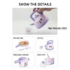 Đồ chơi nhà bếp Thỏ tím & Khủng long xanh nhựa ABS an toàn, bếp pin, bộ nấu ăn cho bé gái, bé trai - Giá 175.000 VND 8
