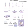 Đồ chơi nhà bếp Thỏ tím & Khủng long xanh nhựa ABS an toàn, bếp pin, bộ nấu ăn cho bé gái, bé trai - Giá 175.000 VND 9