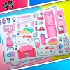 Đồ chơi nhà búp bê giấy cắt thủ công DIY TOCA Life World mẫu TA058 - 169.441 VND 5