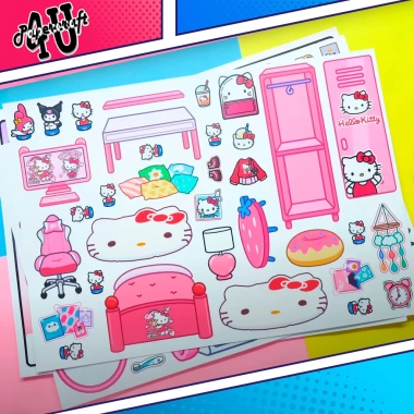 Đồ chơi nhà búp bê giấy cắt thủ công DIY TOCA Life World mẫu TA058 - 169.441 VND 5