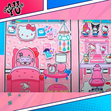 Đồ chơi nhà búp bê giấy cắt thủ công DIY TOCA Life World mẫu TA058 - 169.441 VND 6
