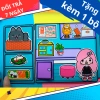 Đồ chơi nhà búp bê giấy cắt thủ công DIY TOCA LIFE WORLD TA01 - Giá 100k 2