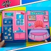 Đồ chơi nhà búp bê giấy DIY mẫu TA22 Dinh Thự Blackpink - tặng búp bê nhóm nhạc Blackpink, giảm còn 139.500 VND 5