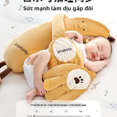 Đồ chơi nhồi bông gối ôm ngủ cho bé – An ủi, chống giật mình, gối thoải mái, giảm giá 20% 1,2tr 2 Đồ chơi nhồi bông gối ôm ngủ cho bé – An ủi, chống giật mình, gối thoải mái, giảm giá 20% 1,2tr 2