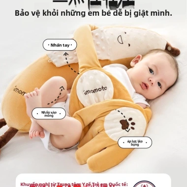Đồ chơi nhồi bông gối ôm ngủ cho bé – An ủi, chống giật mình, gối thoải mái, giảm giá 20% 1,2tr 3 Đồ chơi nhồi bông gối ôm ngủ cho bé – An ủi, chống giật mình, gối thoải mái, giảm giá 20% 1,2tr 3