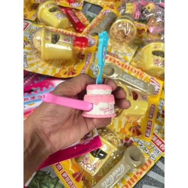 Đồ chơi nhựa đút bánh pudding hình bánh kem sinh nhật - Giá giảm từ 13.750 VND xuống 11.000 VND, an toàn, giáo dục 2