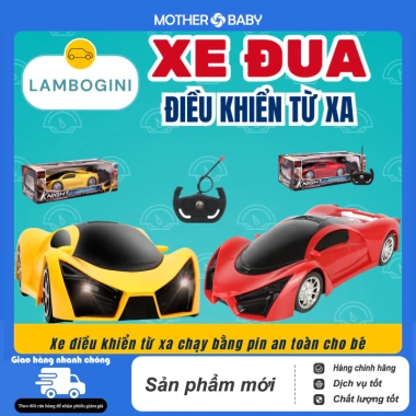 Đồ chơi ô tô điều khiển từ xa cho bé trai - Xe chạy nhanh, giá ưu đãi 44.099đ