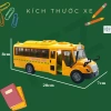 Đồ chơi ô tô xe buýt School Bus ABS mở cửa, đèn LED, âm thanh - Giá chỉ 99.000₫ 4