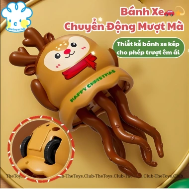 Đồ Chơi Ông Già Noel và Tuần Lộc Nhảy Múa - Sáng Tạo Xả Stress, Quà Noel Hài Hước Cho Bé Giá 174.298 VND
