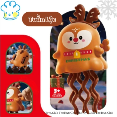 Đồ Chơi Ông Già Noel và Tuần Lộc Nhảy Múa - Sáng Tạo Xả Stress, Quà Noel Hài Hước Cho Bé Giá 174.298 VND