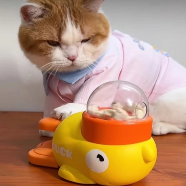 Đồ chơi phát thức ăn cho mèo chó - Snack đông khô Vịt vàng Ngỗng trắng, giải tỏa buồn chán, giá 174.358 VND 5 Đồ chơi phát thức ăn cho mèo chó - Snack đông khô Vịt vàng Ngỗng trắng, giải tỏa buồn chán, giá 174.358 VND 5