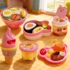 Đồ chơi Pudding mô phỏng ăn sáng tạo, giả vờ nhà bếp, quà tặng trẻ em 3