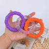Đồ chơi răng hàm chó kéo vòng cao su mềm Corgi - Làm sạch răng, giảm chán, giảm giá 6
