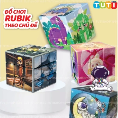 Đồ chơi Rubik 3x3 Minecraft Tung Tung Songuku – Phát triển sáng tạo & tư duy logic cho bé