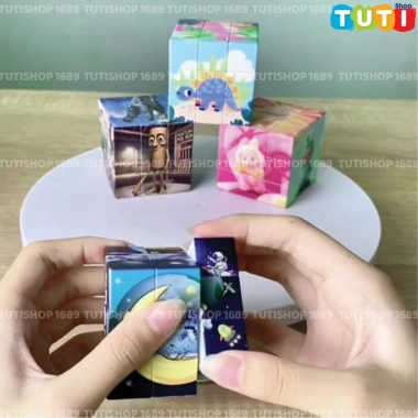 Đồ chơi Rubik 3x3 Minecraft Tung Tung Songuku – Phát triển sáng tạo & tư duy logic cho bé