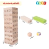 Đồ chơi rút gỗ thông minh 51‑54 thanh, bộ xếp khối domino đa màu, giá ưu đãi 75.000₫ 3
