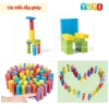 Đồ chơi rút gỗ thông minh 51‑54 thanh, bộ xếp khối domino đa màu, giá ưu đãi 75.000₫ 7