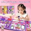 Đồ Chơi Sách Dán Nam Châm Cô Gái Đi Học Size To - Tranh Dán Đáng Yêu Cho Bé Giá 29.000₫ 2
