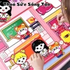 Đồ Chơi Sách Dán Nam Châm Cô Gái Đi Học Size To - Tranh Dán Đáng Yêu Cho Bé Giá 29.000₫ 8